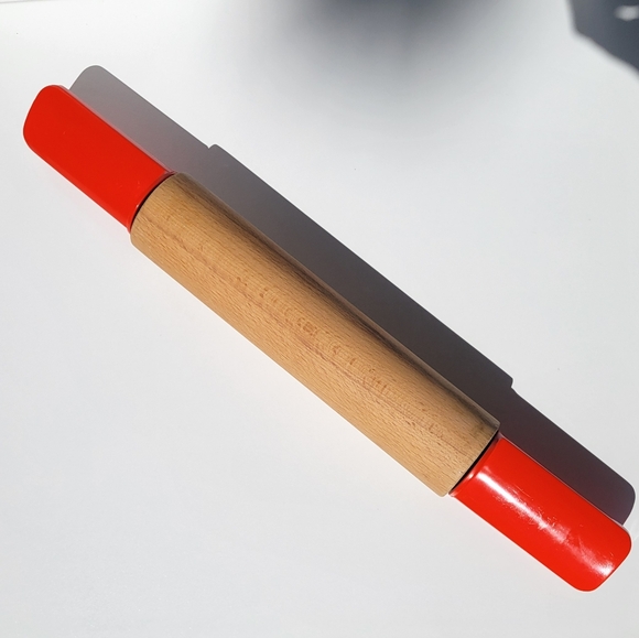 Vintage Melamine handles Rolling Pin - Picture 3 of 9